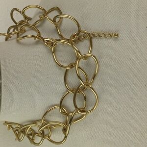 It's a Belt! But Maybe A Necklace Too! Amazing Gold Chain-Link Flirty Belt